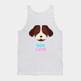 Love dogs my family Tank Top